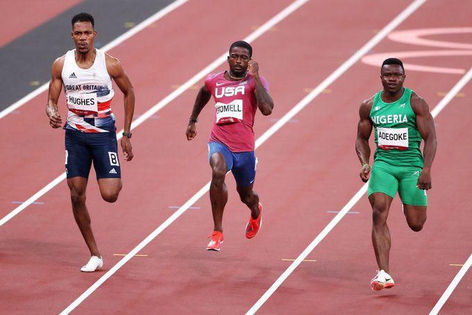 Enoch Adegoke became the first Nigerian athlete in twenty-five years to qualify for 100m Olympic final in Tokyofin