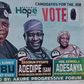 The poster that flooded Akure metropolis.
