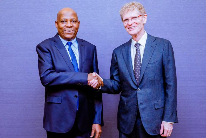 Vice President Kashim Shettima and Cary Fowler, US Special Envoy for Global Food Security. [Presidency]