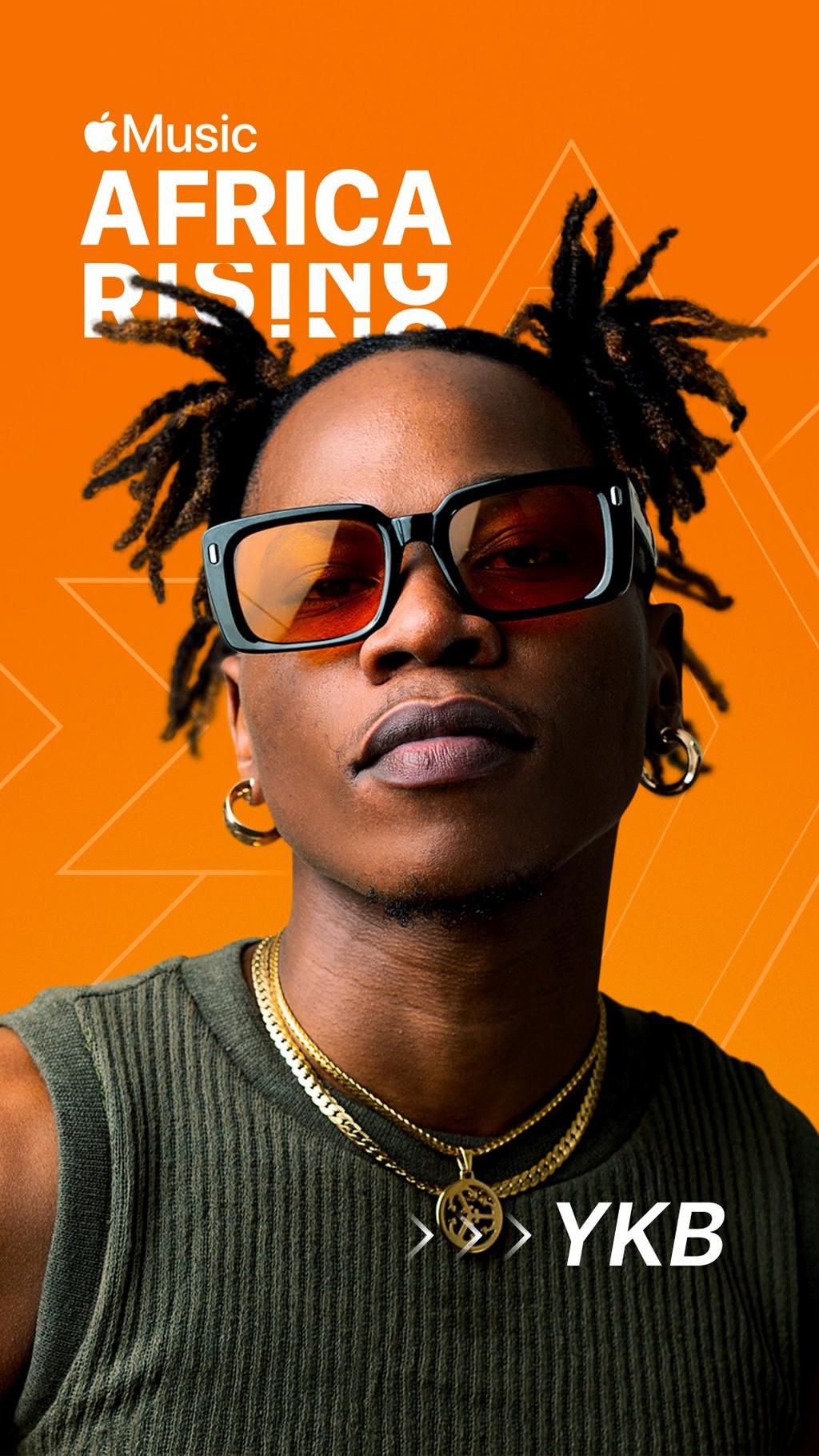 YKB is Apple Music Africa Rising Artist for May 2023