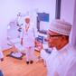 President Buhari inaugurates State House Medical Centre. [Twitter:Presidency]
