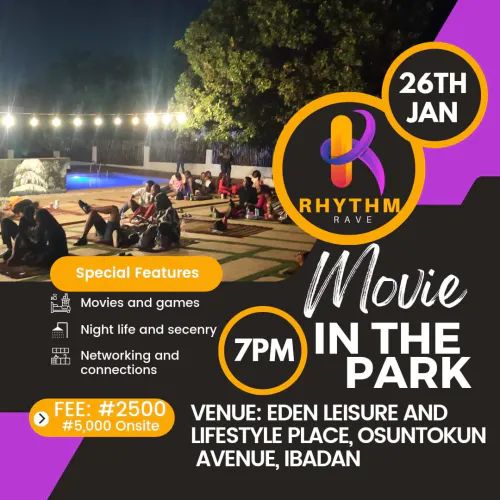 Movie in the park Ibadan
