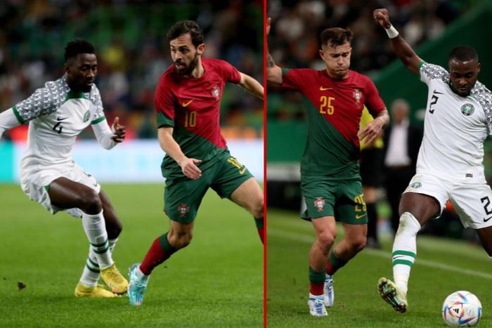 Portugal thrashed Subpar Eagles 4-0