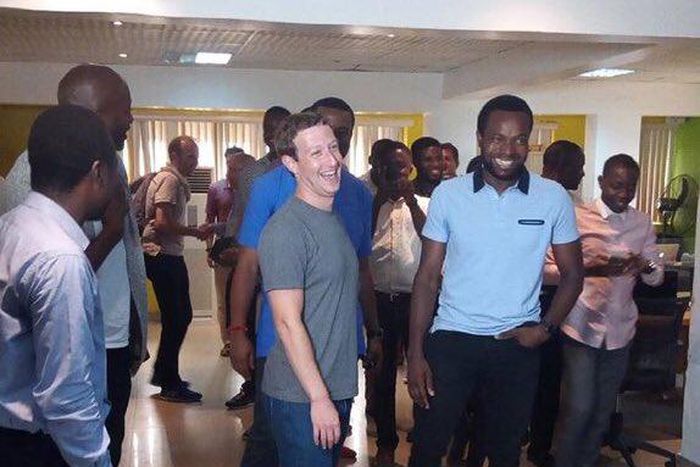 Mark Zuckerberg in Nigeria