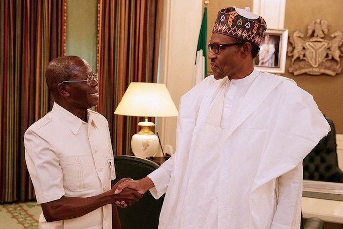 President Muhammadu Buhari has heaped praises on the National Chairman of the All Progressive Congress Comrade Adams Oshiomhole for his purposeful and tenacious leadership [thisdaylive]