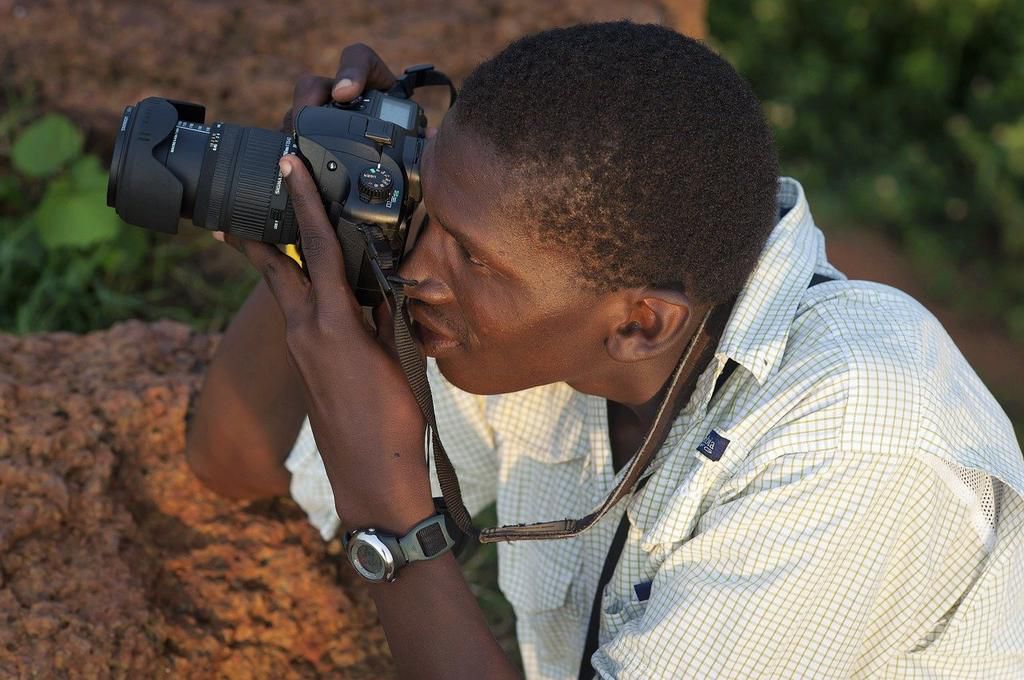 Stock image of a photographer [Picture Frames in Nigeria]