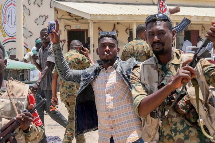 Security forces are at war in Sudan. (Punch)