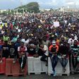 EndSARS Protesters at Lekki tollgate (Vanguard)