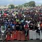 EndSARS Protesters at Lekki tollgate (Vanguard)