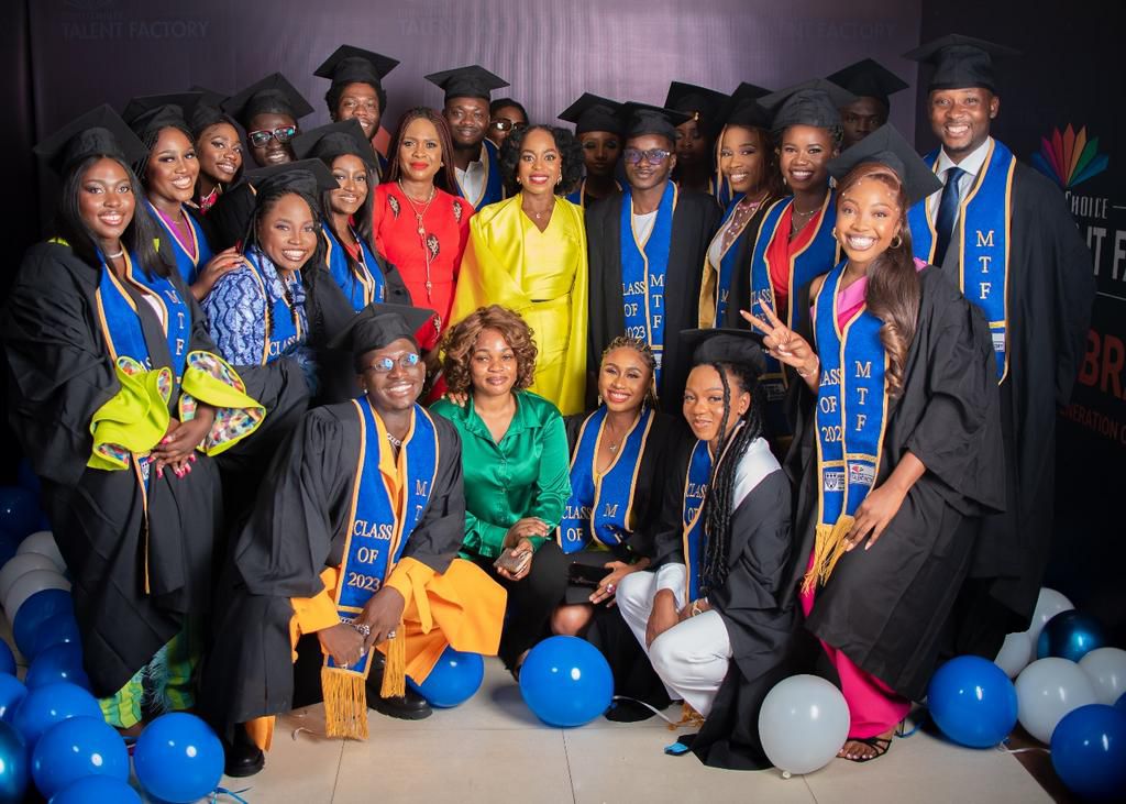 Caption: MTF West Africa class of 2023