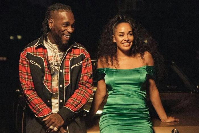 Burna Boy and Jorja Smith