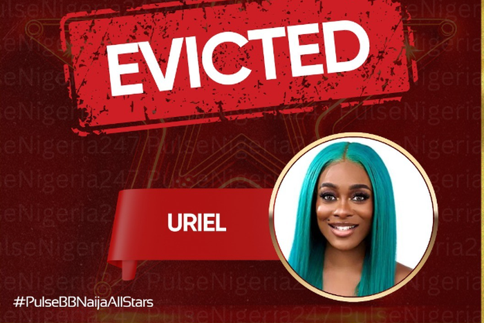 Uriel has been evicted from the BBNaija All Stars show. [Instagram/pulsenigeria247]