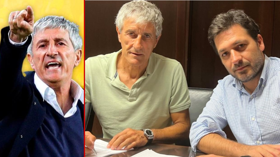 Quique Setien joins Villarreal