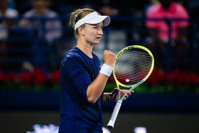 Krejcikova rolls over Jessica Pegula to set up final clash with Swiatek at Dubai 1000