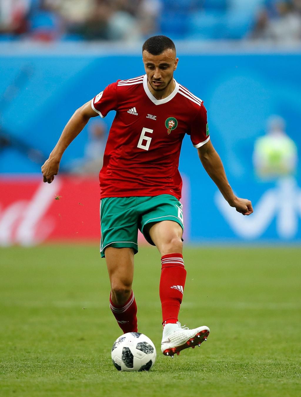 Roman Saiss, captain of Morocco