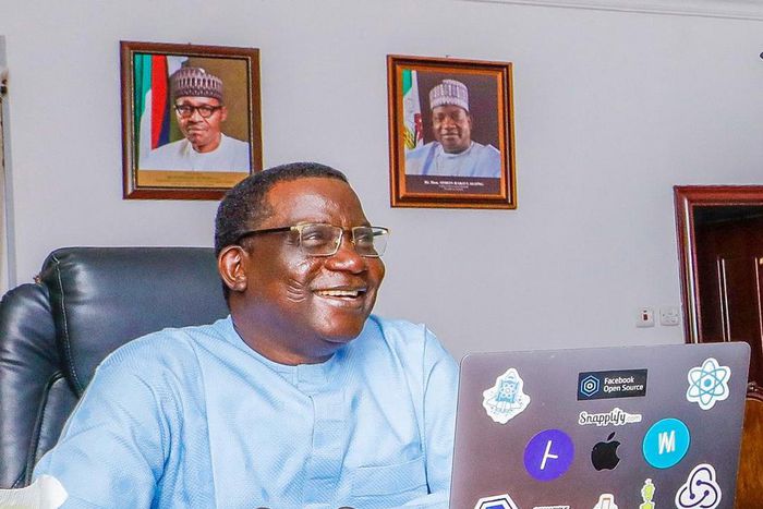 Plateau state Governor, Simon Lalong. [Twitter/@PLSGov]