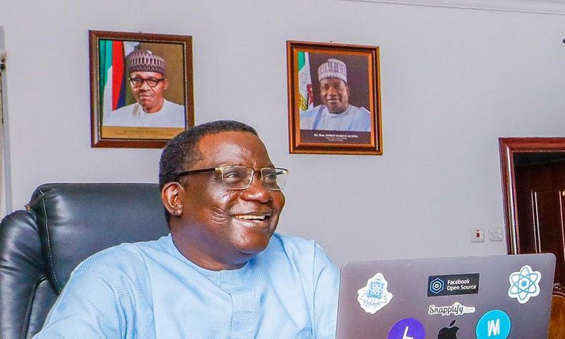 Former Plateau state Governor, Senator Simon Lalong. [Twitter/@PLSGov]