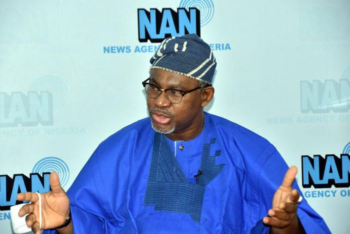 Olamilekan Adegbite, the Minister of Mines and Steel Development. [NAN]
