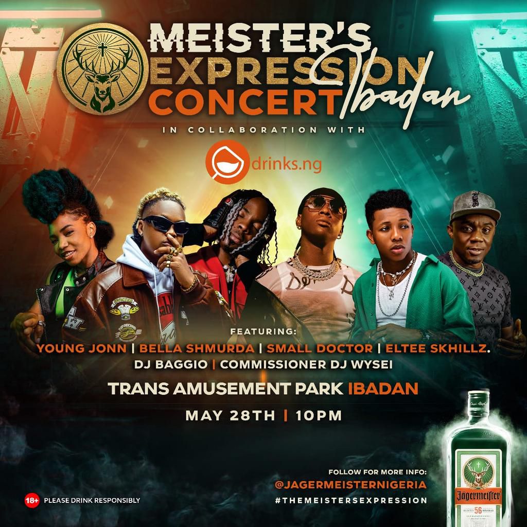 Join the Meisters Expression Concert live in Ibadan for epic music, epic vibes
