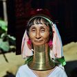 The long neck woman of the Kayan Lahwi tribe [Pinterest]