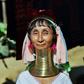 The long neck woman of the Kayan Lahwi tribe [Pinterest]