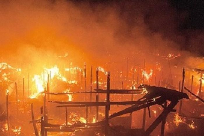 File Photo: Explosion rocks Delta community after a gap plant caught fire on Monday night. (Punch)