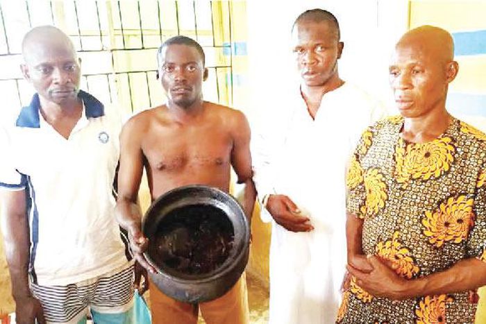 The arrest was made following a tip-off from members of the public [Punch]