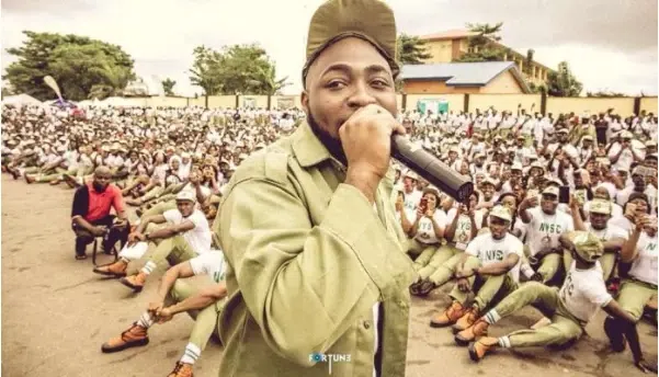 Davido served in Lagos Nigeria