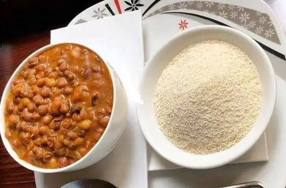 Beans and garri [healthguide]
