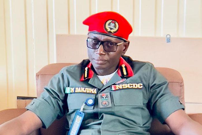 New NSCDC Commandant Jigawa, Muhammad Danjuma [Daily Post Nigeria]