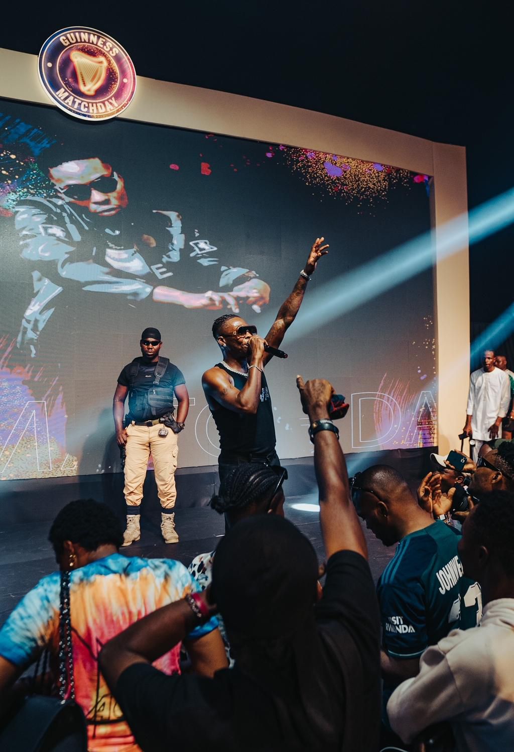 Guinness Matchday: Spectacular unveiling of epic live football experience.