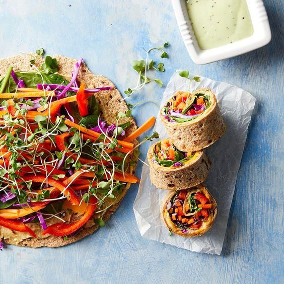veggie wraps