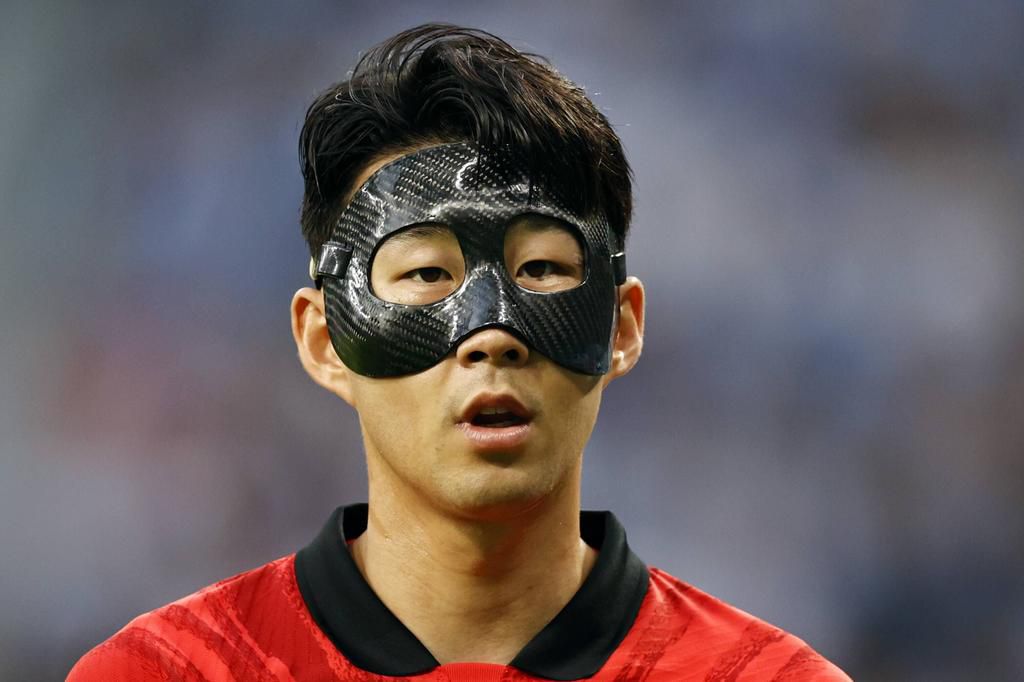 Heung-Min Son of the Korean Republic during the FIFA World Cup