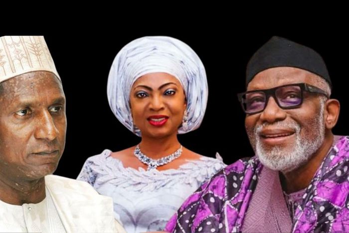 Nigerian politicians who died in office.