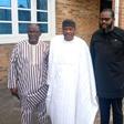 Middle, Sen. Anthony Adefuye, flanked by Mr Oyewole Diya (brother) and the deceased son, Oyefolarin Diya in black.