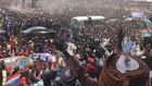 Crowd at the APC Presidential rally in Taraba state