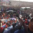 Crowd at the APC Presidential rally in Taraba state