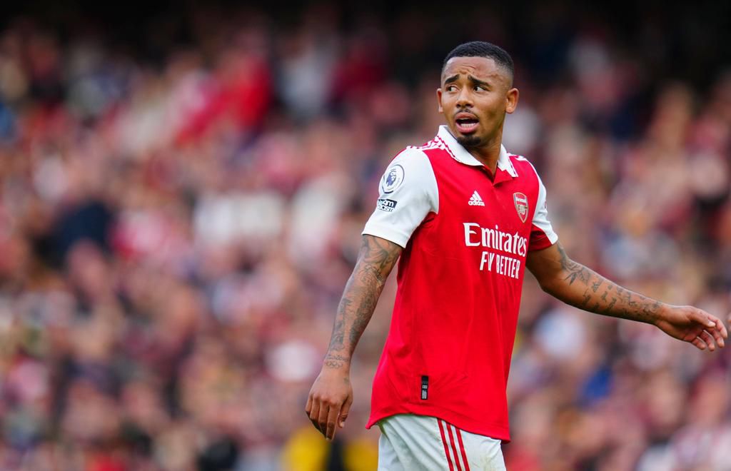 Gabriel Jesus of Arsenal on October 30, 2022.