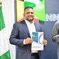 The Managing Director and CEO of Indorama, Manish Mundra and NNPC Ltd GCEO, Malam Mele Kyari, at the MoU signing on Saturday. [Twitter:@nnpclimited]