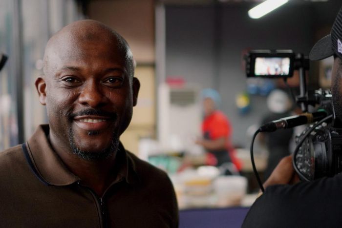 Representative Obanikoro visits Hilda Baci, who breaks a world reccord in his constituency