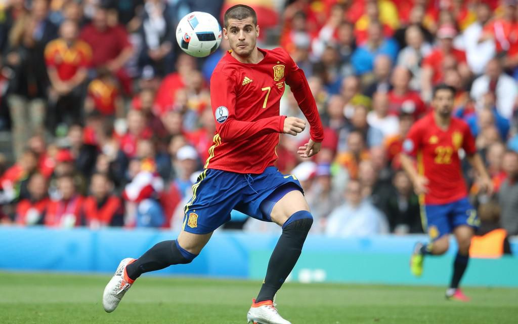 Alvaro Morata for Spain