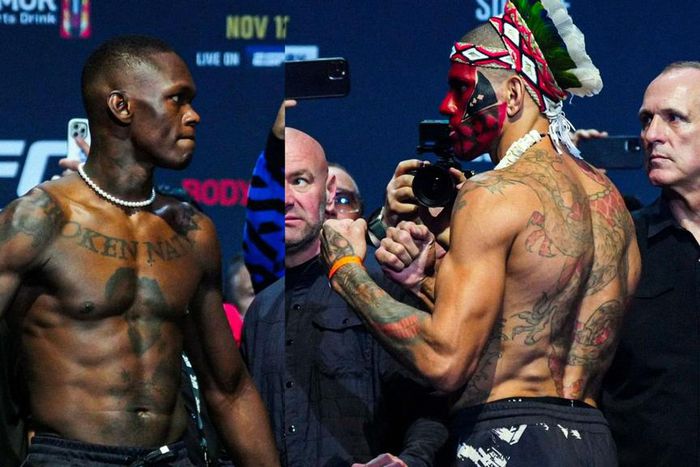 Adesanya the champion goes against Pereira the number six ranked contender in the middleweight division