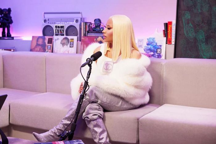 Nicki Minaj on the Ebro Darden podcast. [Apple Music]
