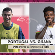 Ronaldo and Partey will be key when Portugal take on Gjan