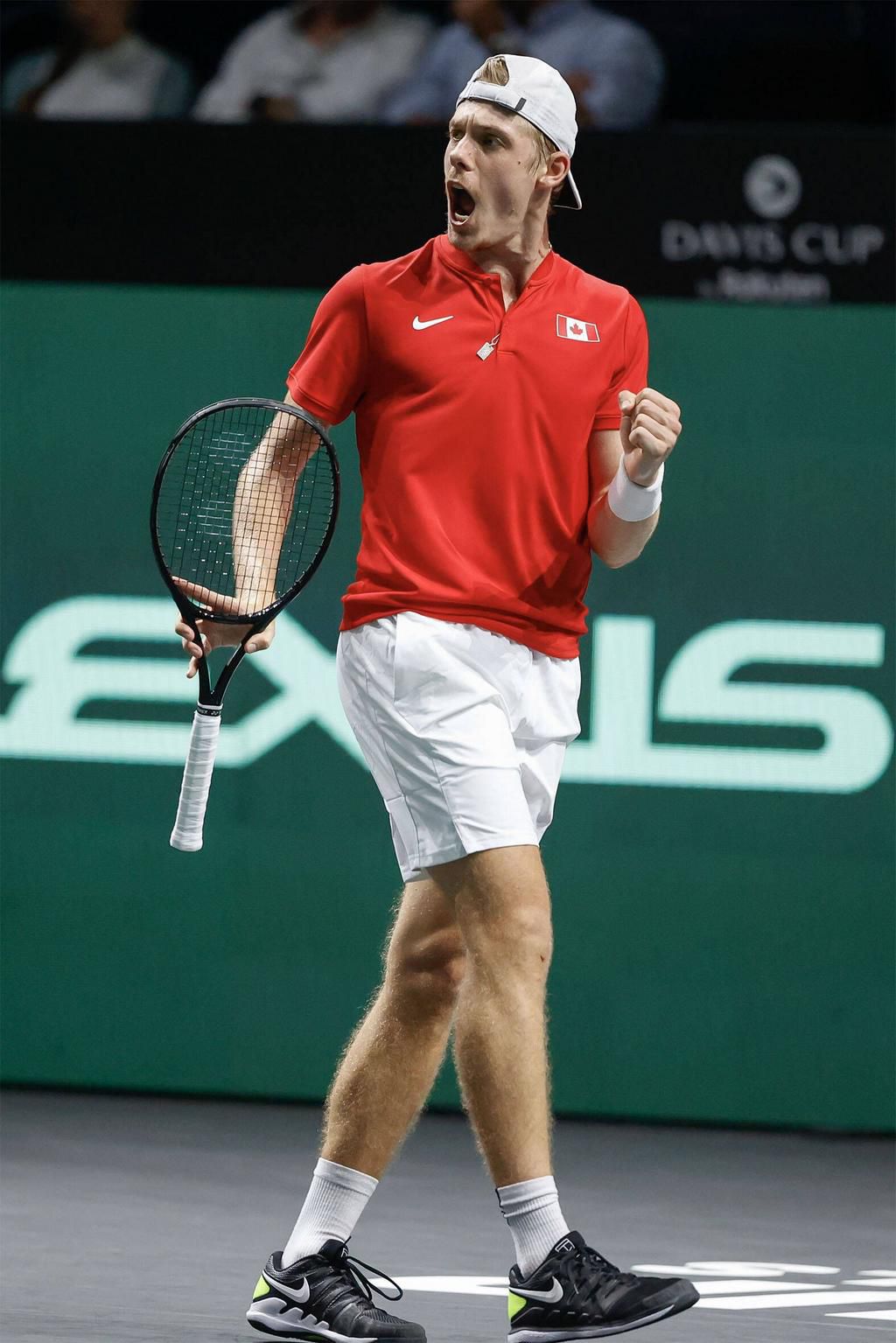 Denis Shapovalov in action