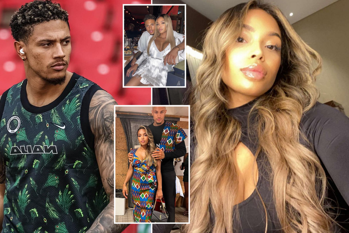 Maduka Okoye and girlfriend Jelicia Westhoff have unfollowed each other Instagram