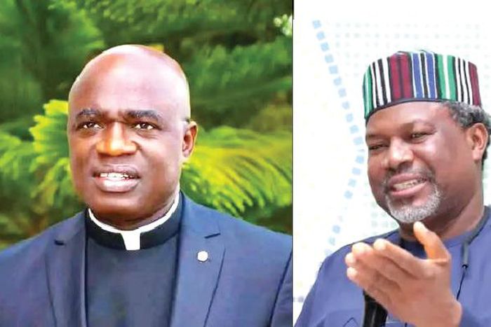 Rev Fr. Hyacinth Alia and Titus Uba will go to poll in Benue to test their popularities.  (Punch)
