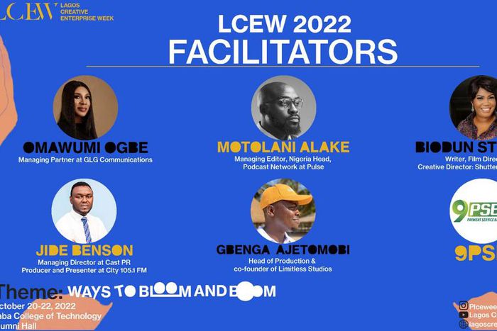 Lagos Creative Enterprise Week to teach creatives how to "Boom and Bloom” amid economic challenges