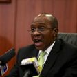 Governor Godwin Emefiele announces that Nigeria's central bank is keeping its benchmark interest rate on hold at 13 percent in Abuja, Nigeria, July 24, 2015.   REUTERS/Afolabi Sotunde