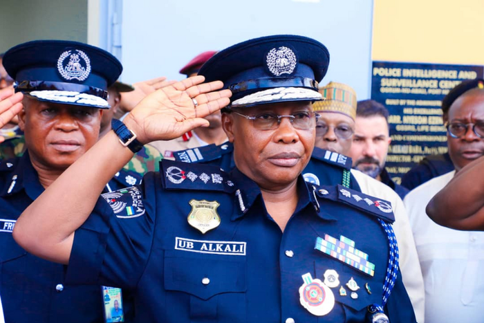 Inspector-General of Police (I-G), Usman Baba. [Twitter:PrinceMuyiwa]